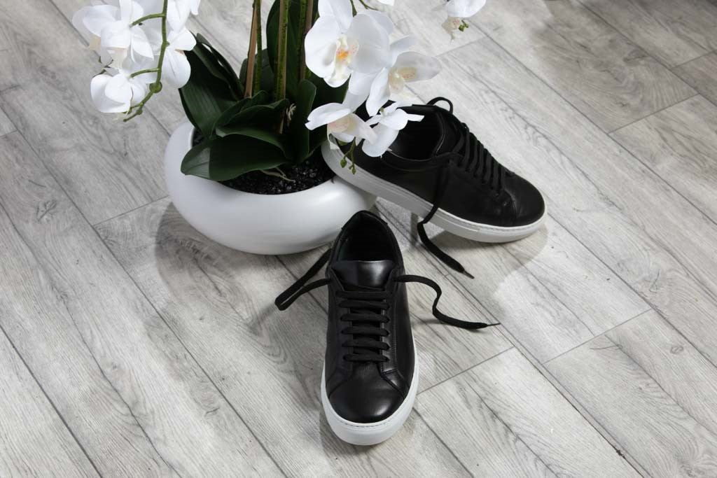 Leather Low Kick │ Black