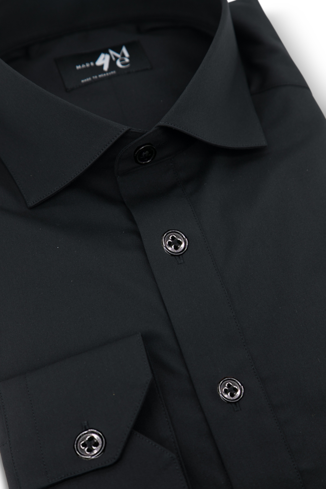 Polo Shirt Poplin │ Black