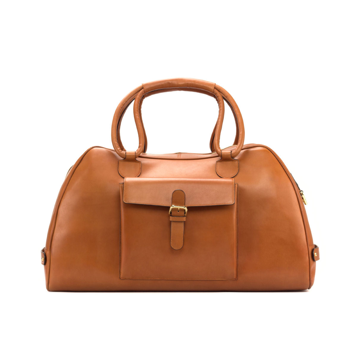 Leather Travel Duffle │ Light Brown