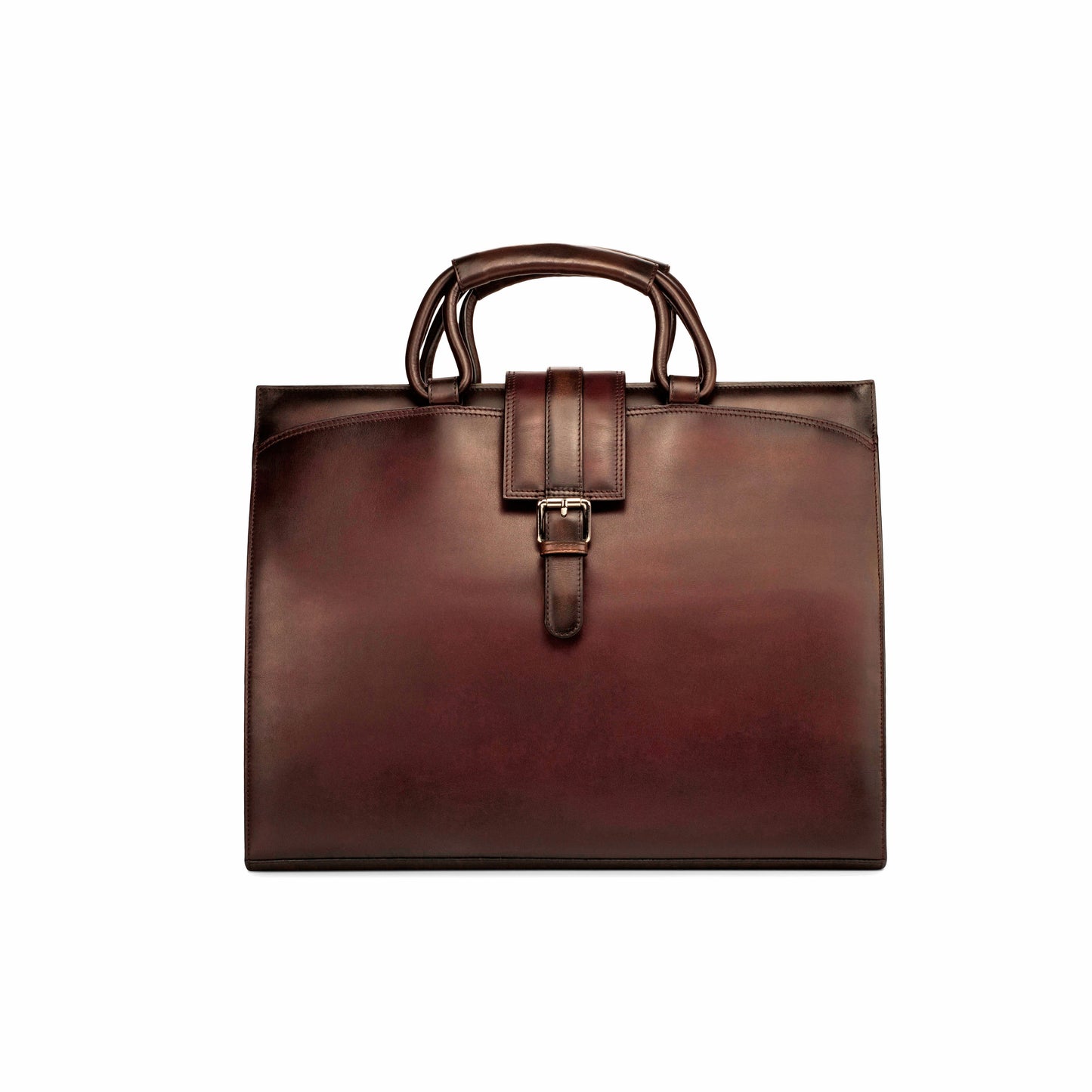 Leather Brief Case │ Burgundy