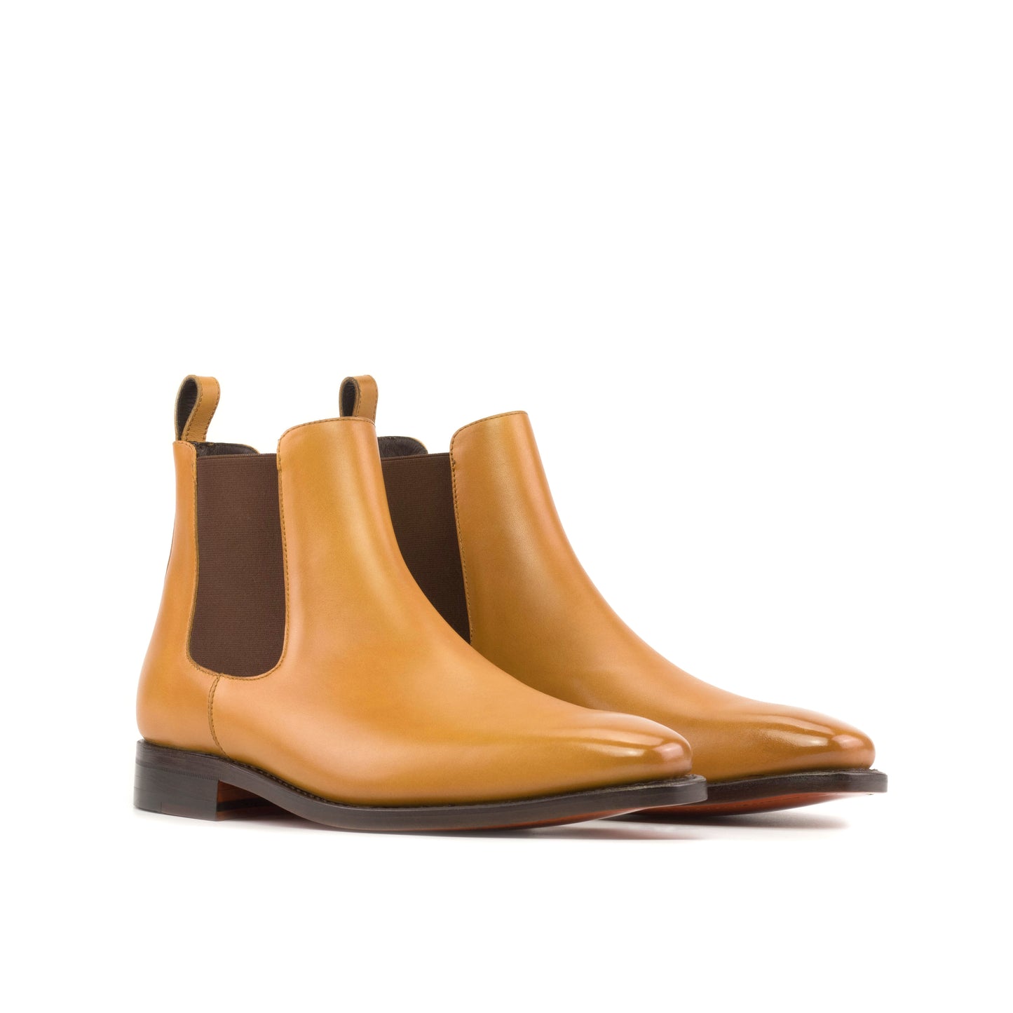 Leather Chelsea Boots Monti │ Camel