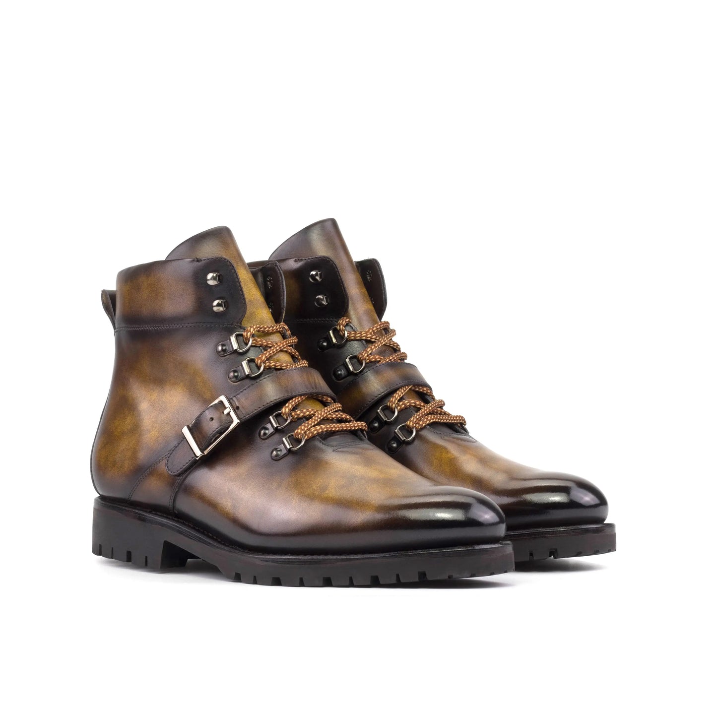 Leather Hiking Boots Zurigo │ Tobacco Museum Patina