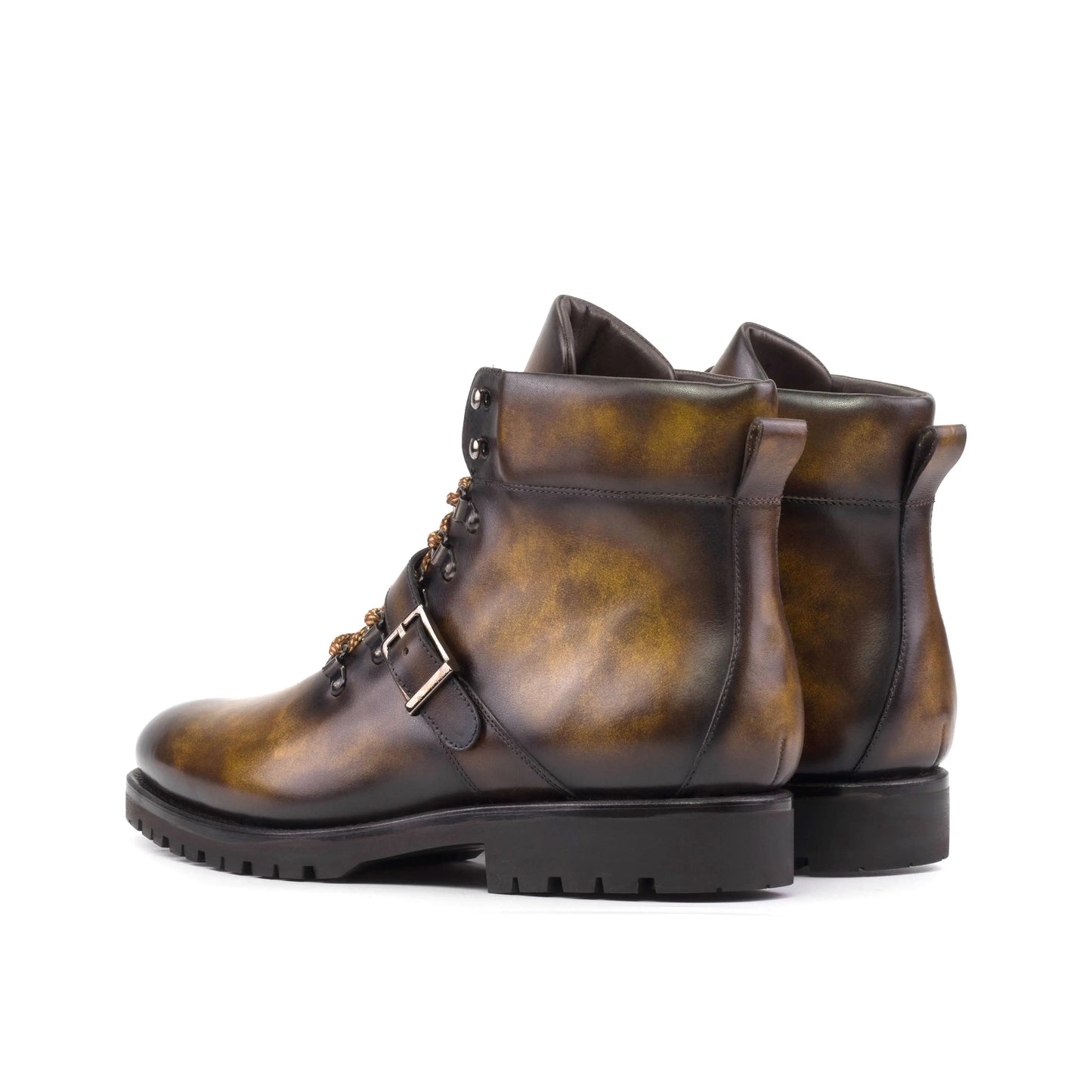 Leather Hiking Boots Zurigo │ Tobacco Museum Patina