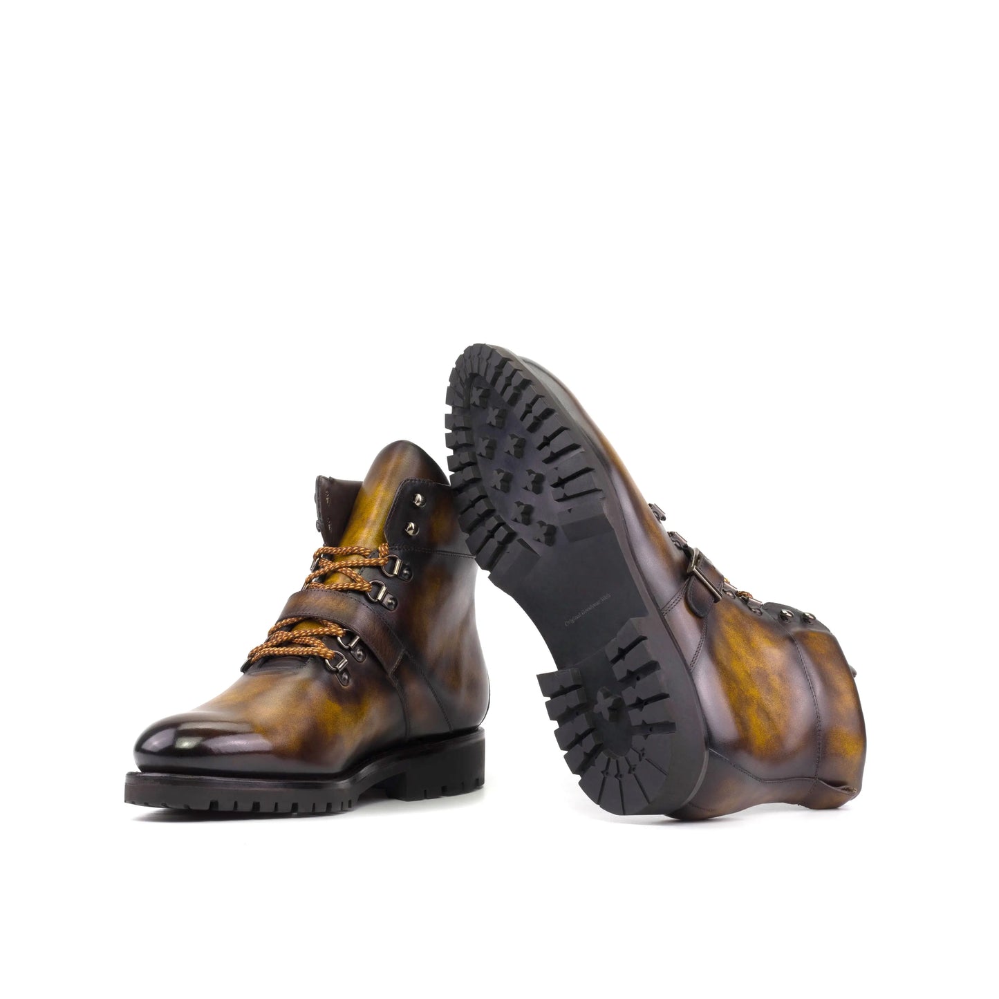 Leather Hiking Boots Zurigo │ Tobacco Museum Patina