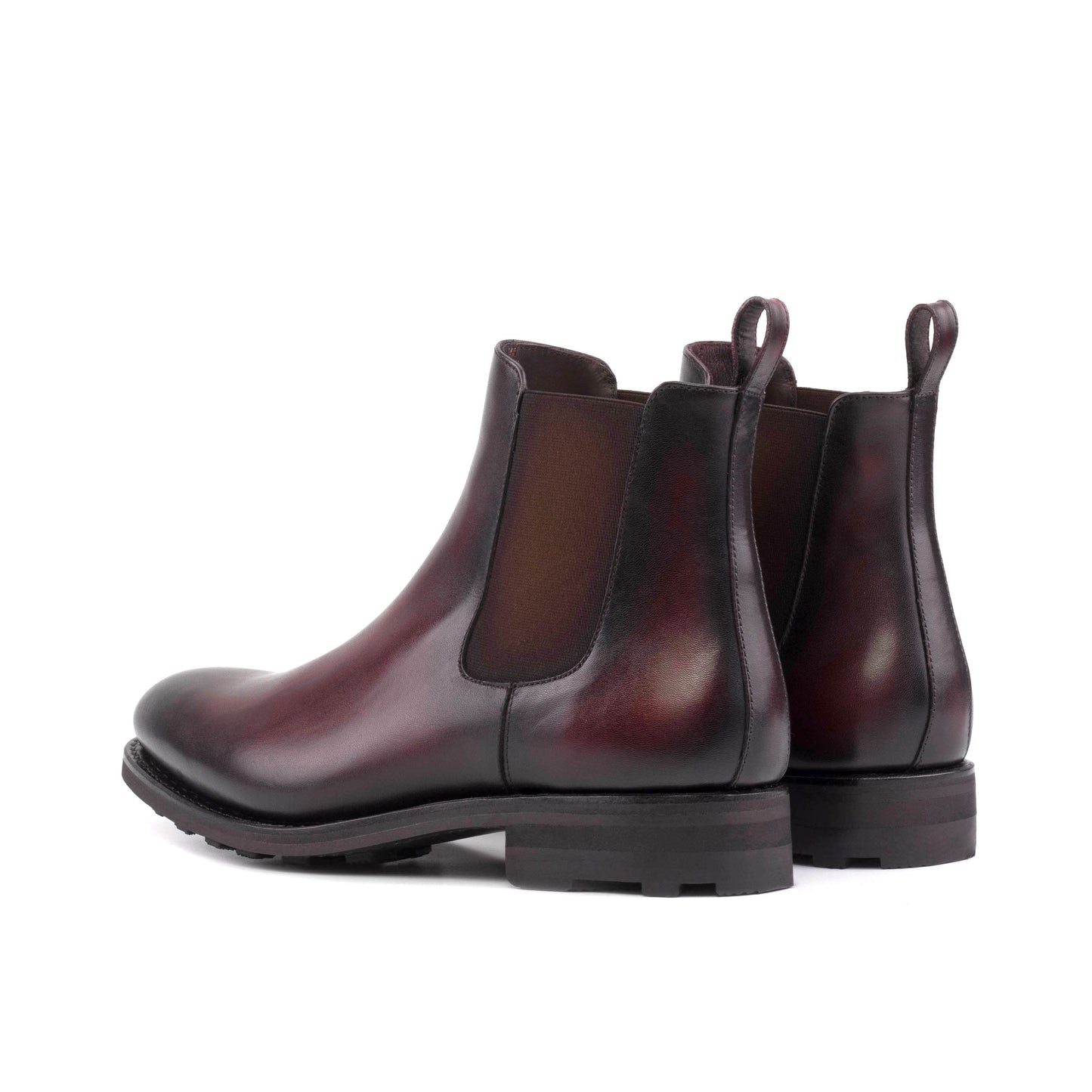 Leather Chelsea Boots Zurigo │ Burgundy