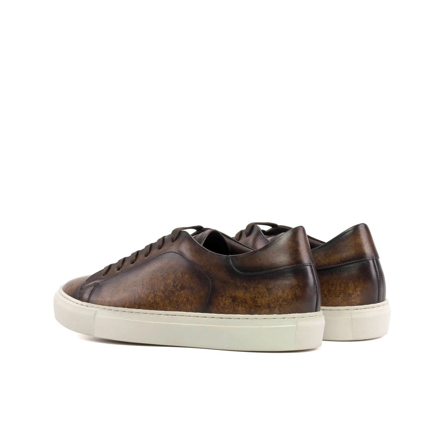 Leather Trainer │ Brown Patina