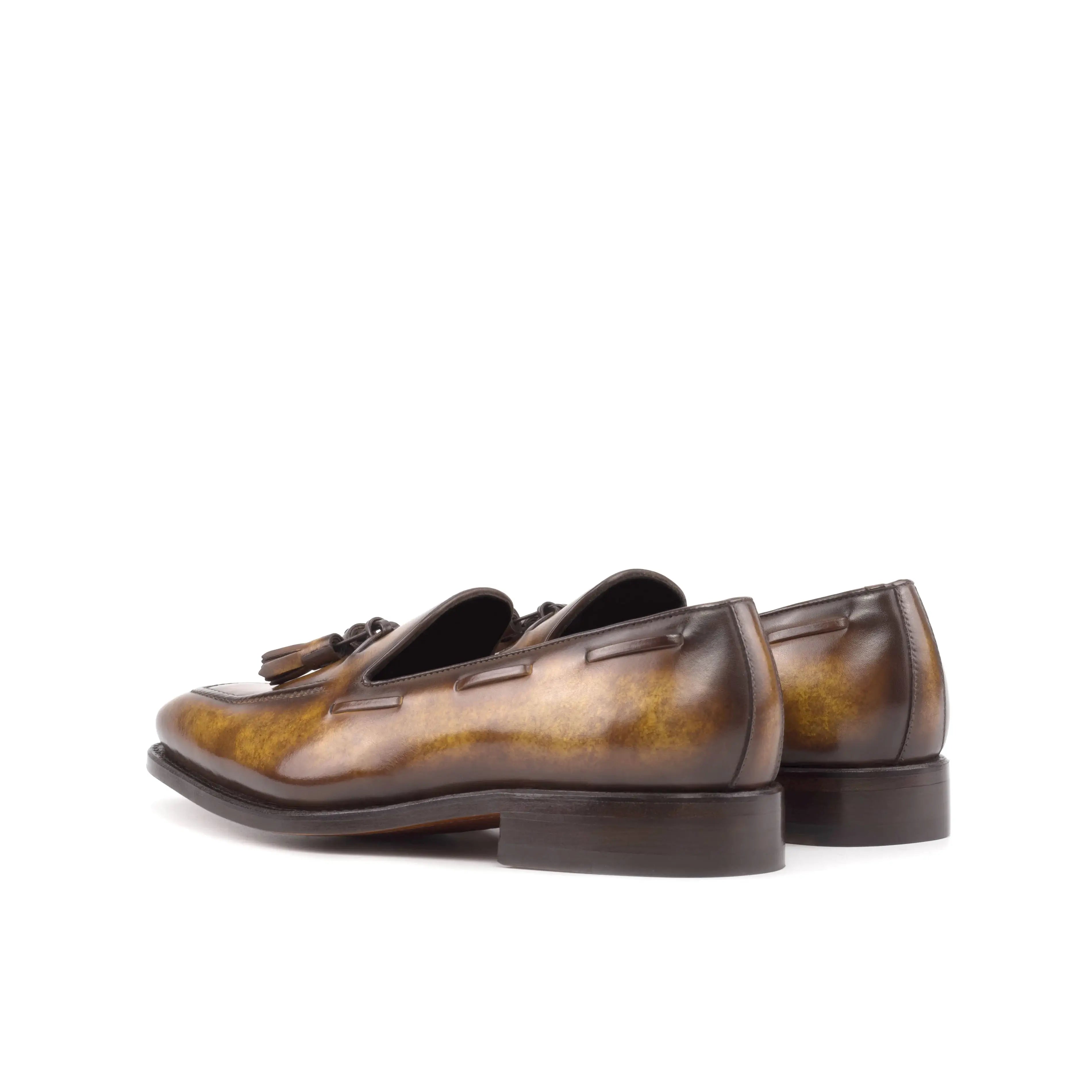 Leather Boat Loafer Savile │ Cognac Museum Patina