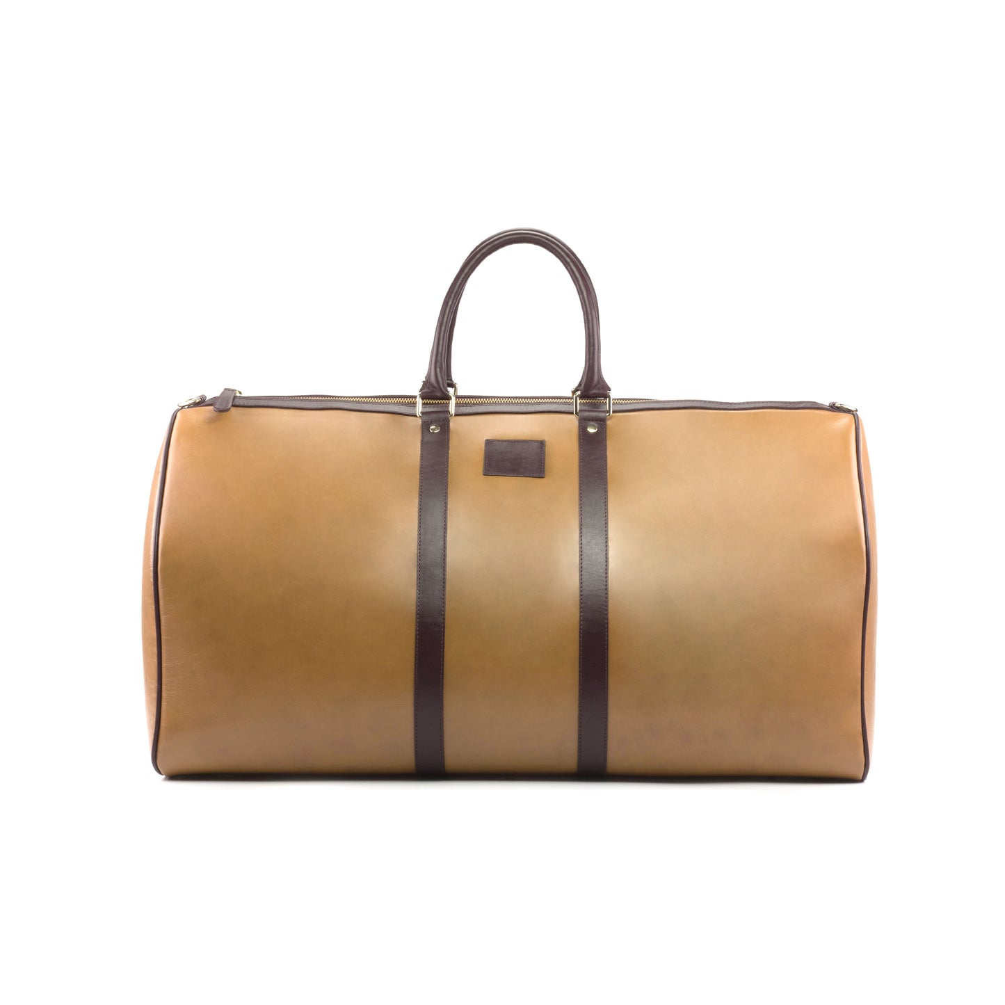 Leather Duffle Bag │ Camel