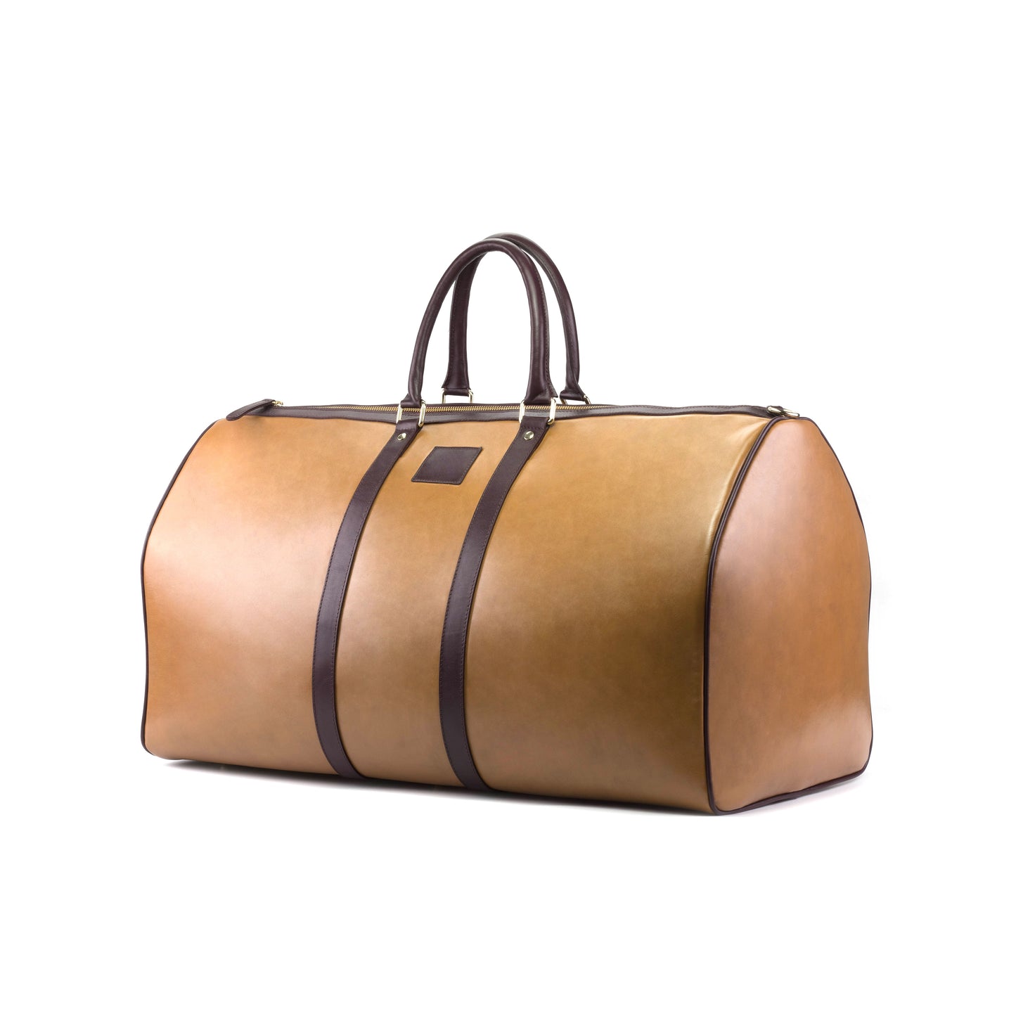 Leather Duffle Bag │ Camel