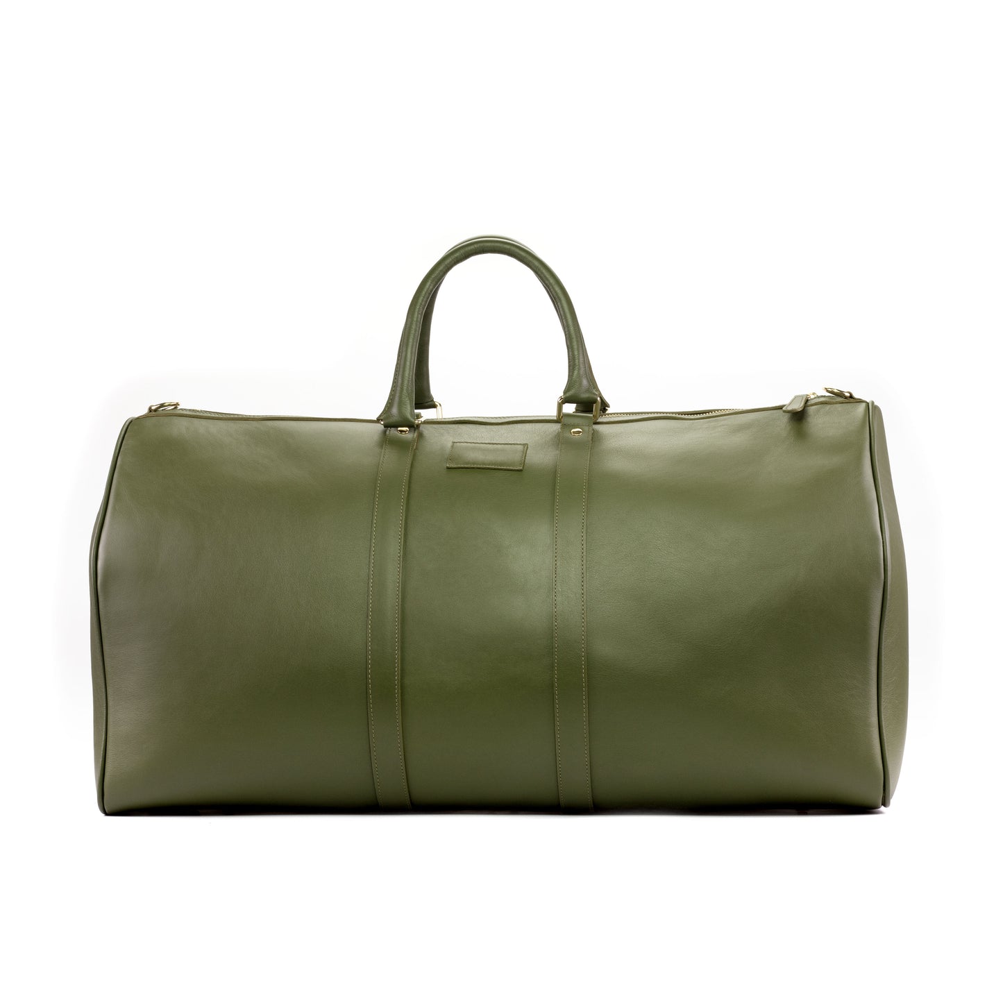 Leather Duffle Bag │ Khaki