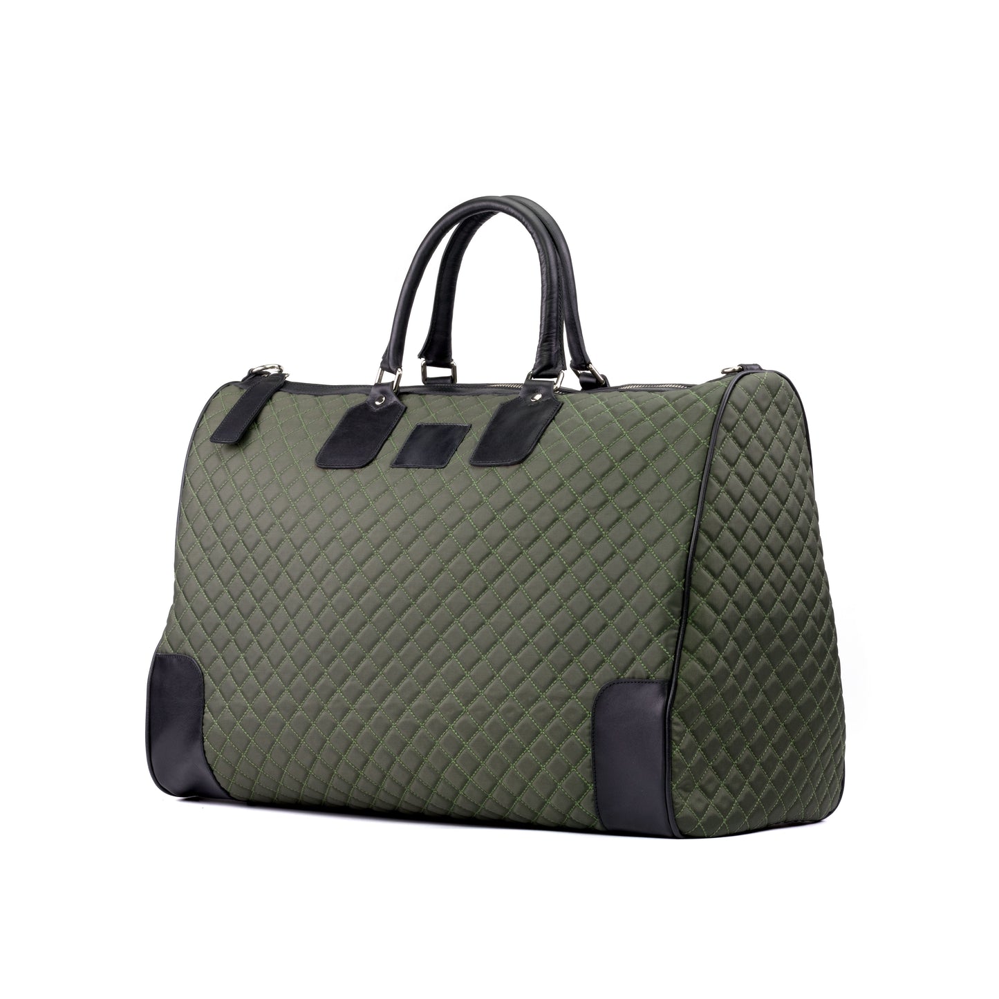 Quilted Weekender Bag │ Khaki