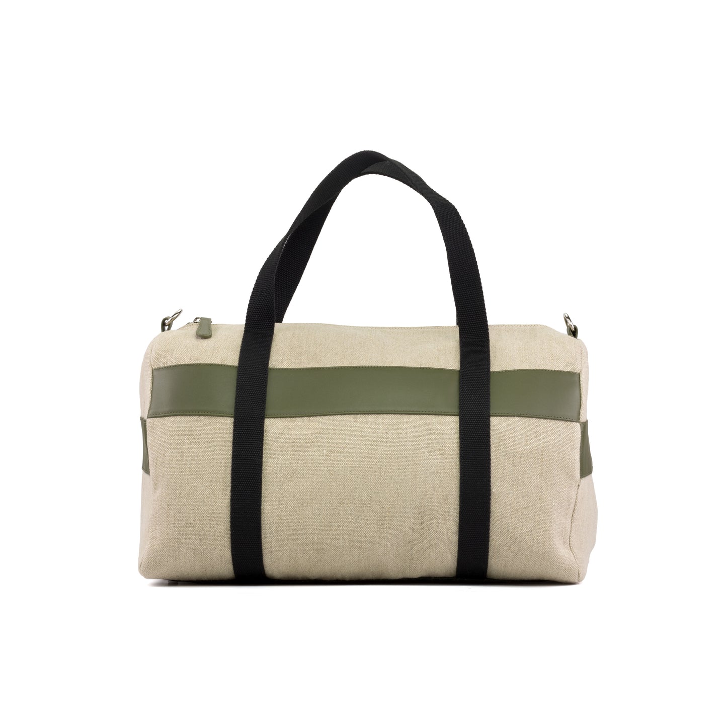 Linen Holdall │ Beige & Khaki