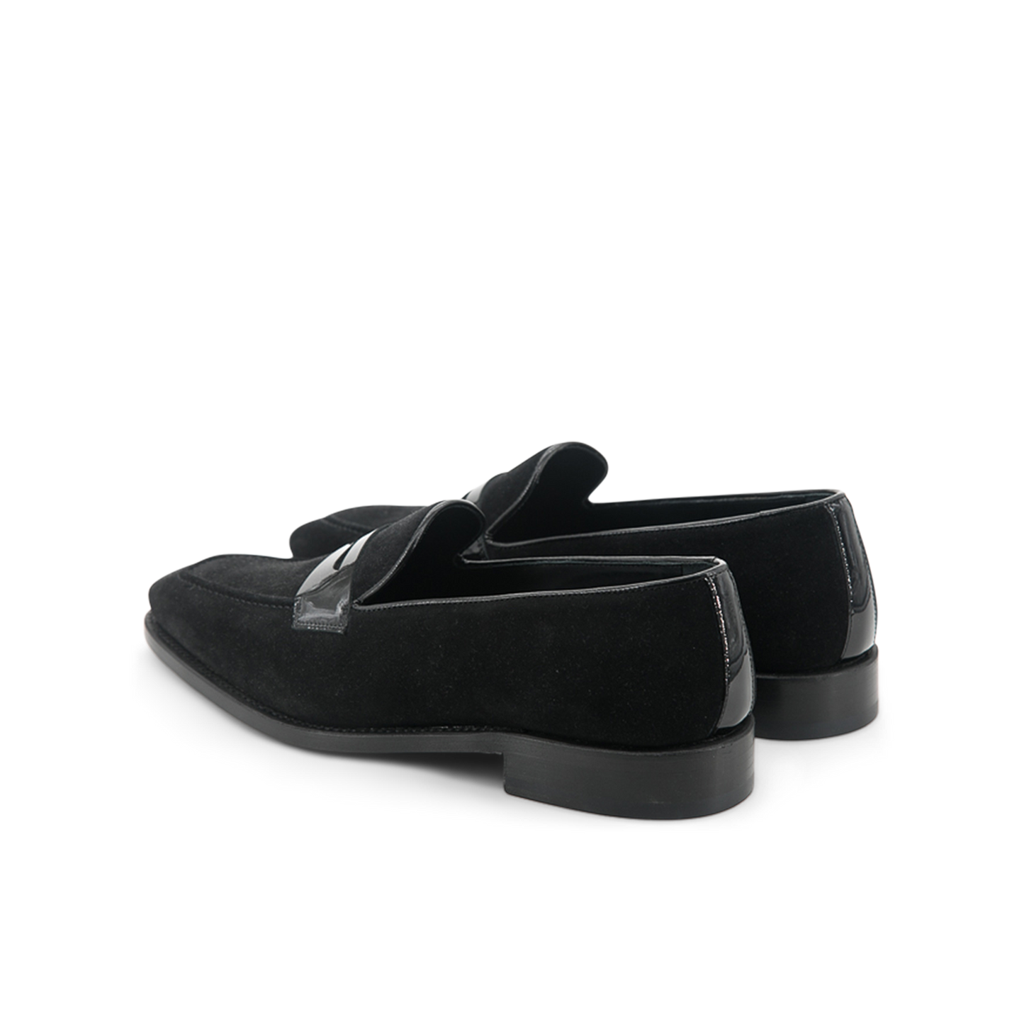 Suede & Patent Loafer Savile │ Black