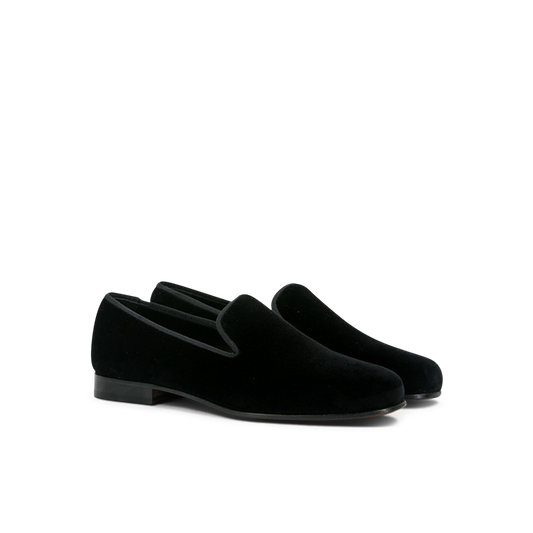 Velvet Slippers │ Black