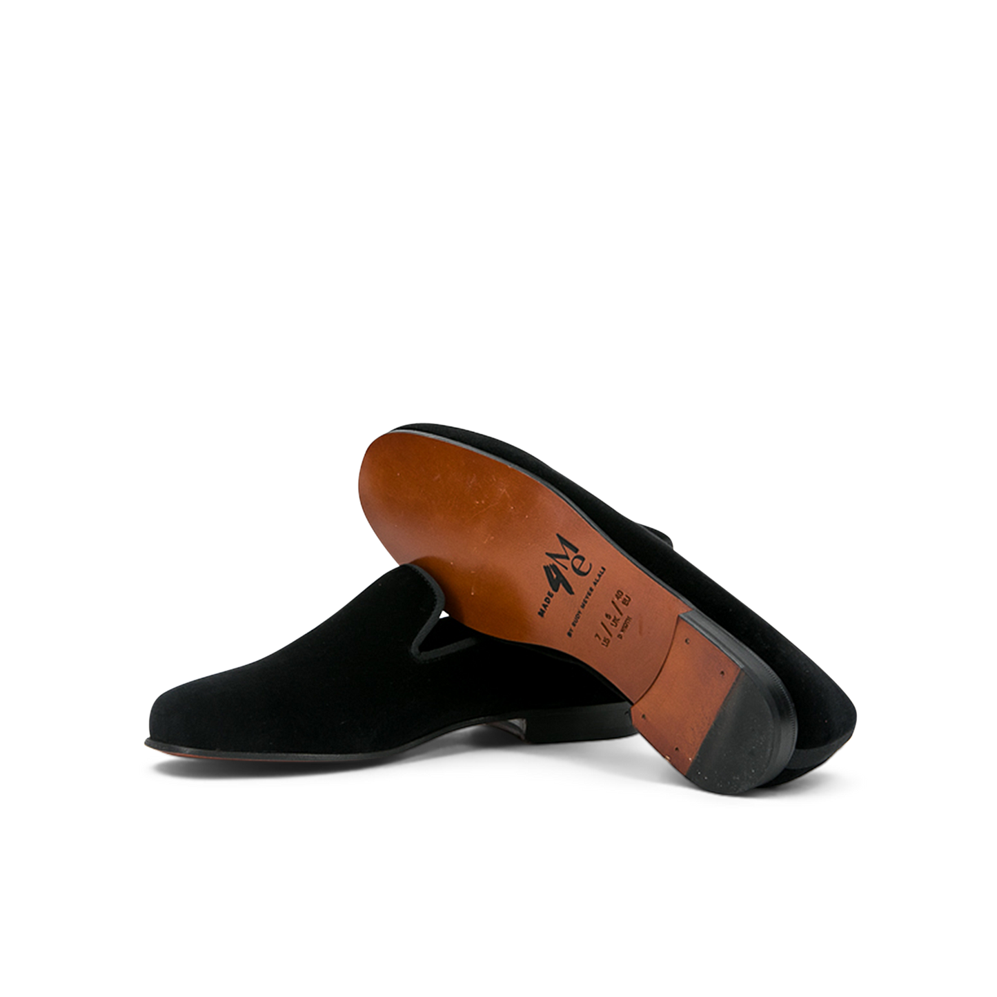 Velvet Slippers │ Black