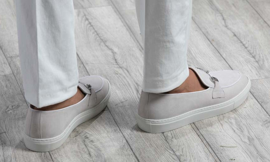 Suede Belgian Sneakers │ Grey