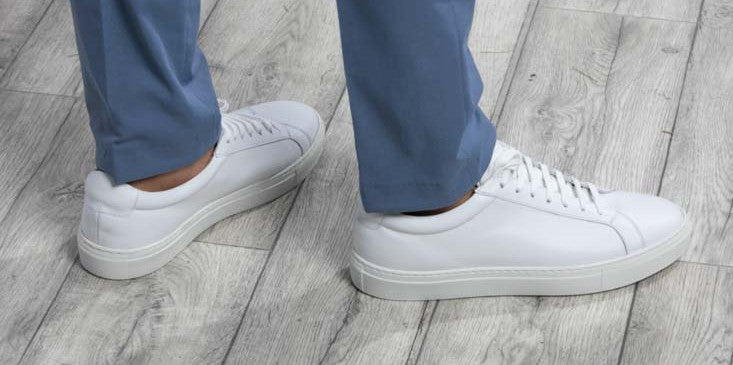 Leather Low Kick │ White