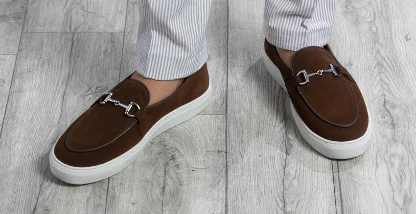 Suede Belgian Sneakers │ Brown