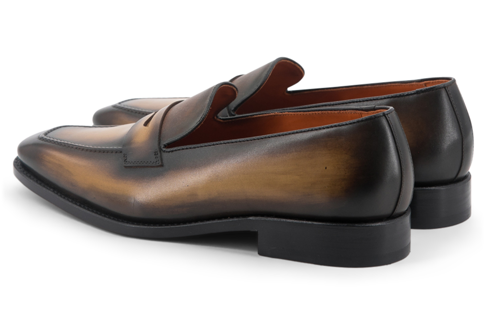 Leather Loafer Savile │ Cognac Burn-Effect