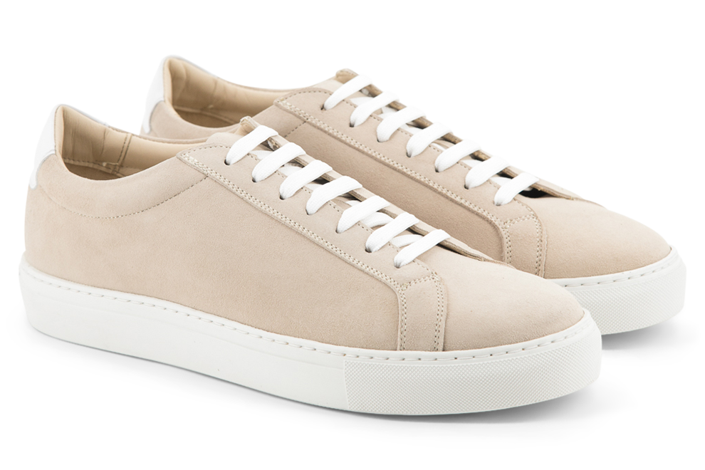 Suede Low Kick │ Beige