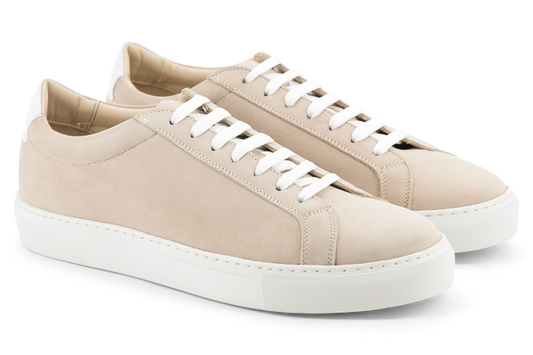 Suede Low Kick │ Beige