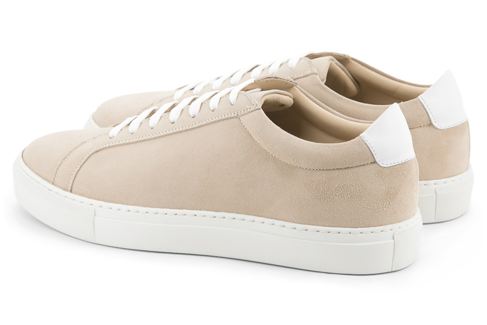 Suede Low Kick │ Beige