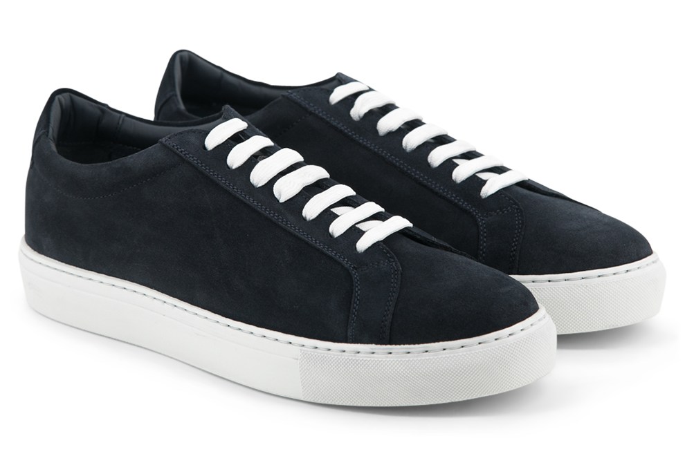 Suede Low Kick │ Navy