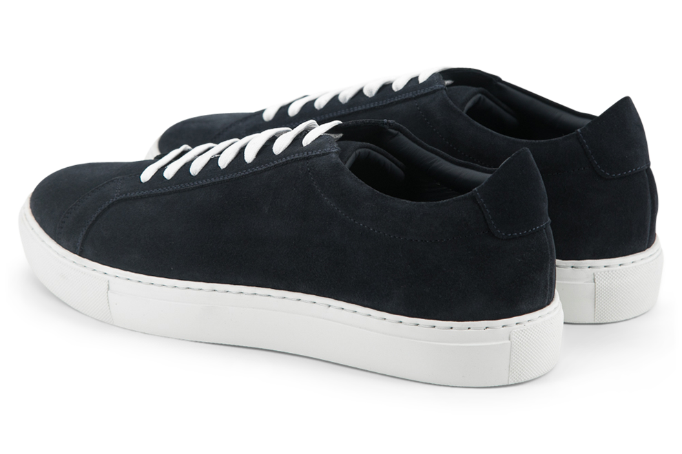 Suede Low Kick │ Navy