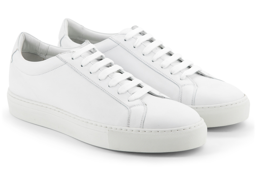 Leather Low Kick │ White