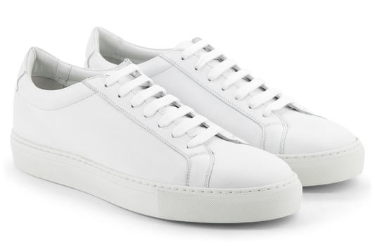 Leather Low Kick │ White