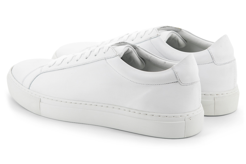 Leather Low Kick │ White