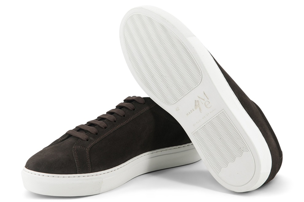 Suede Low Kick │ Dark Brown