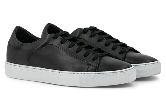 Leather Trainer │ Black