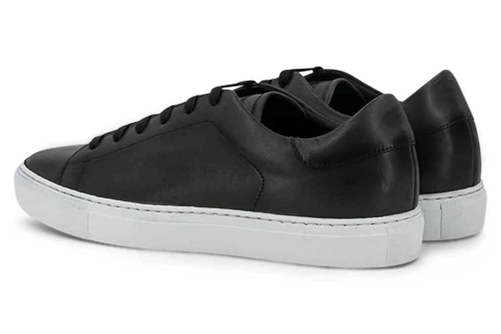 Leather Trainer │ Black