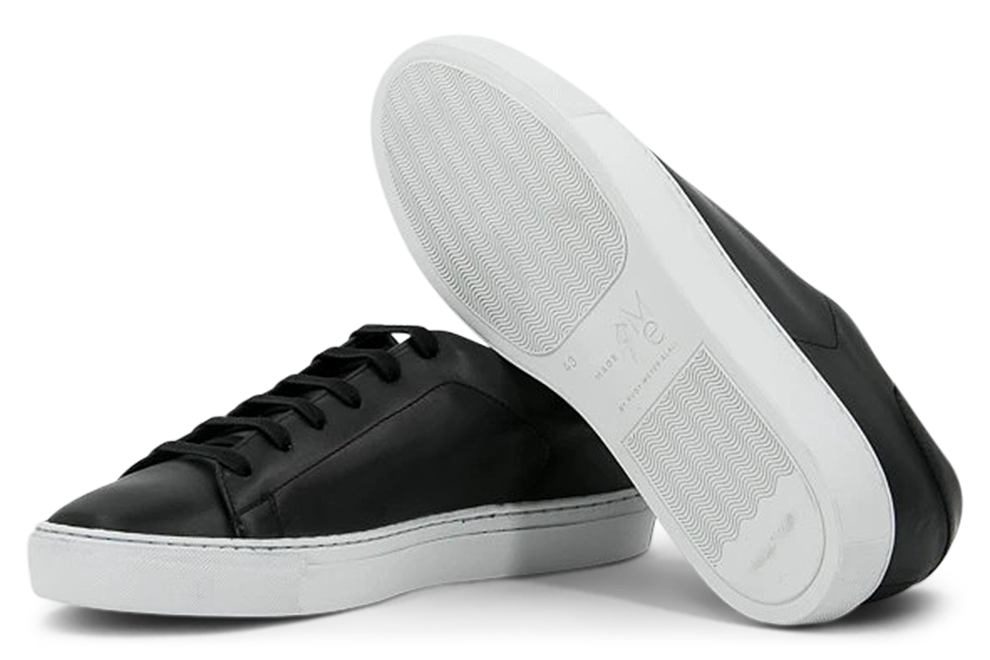 Leather Trainer │ Black