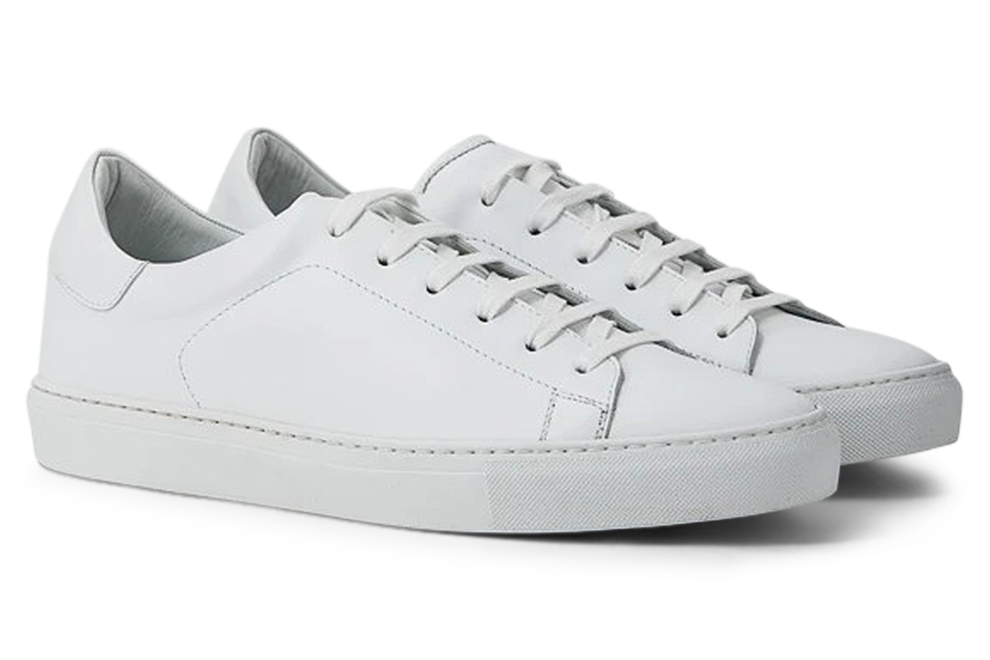 Leather Trainer │ White