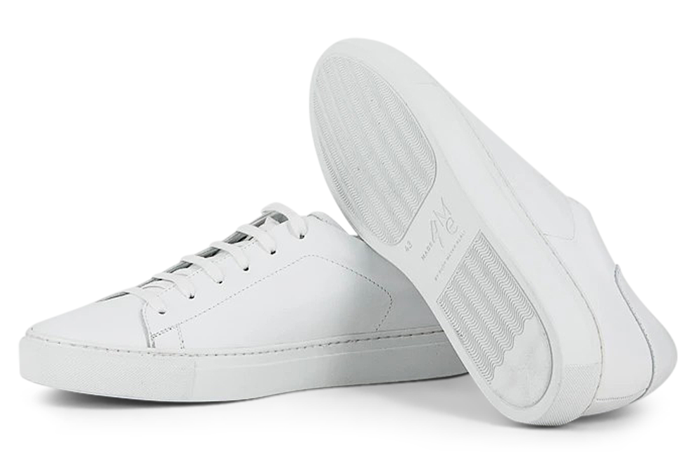 Leather Trainer │ White