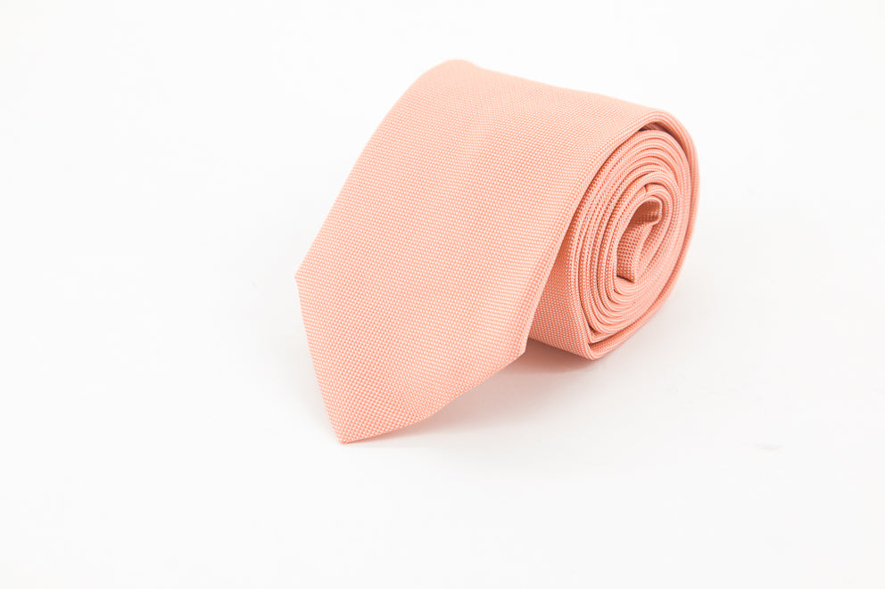 TIE - Plain Salmon