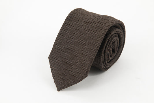 TIE - Brown Knitted