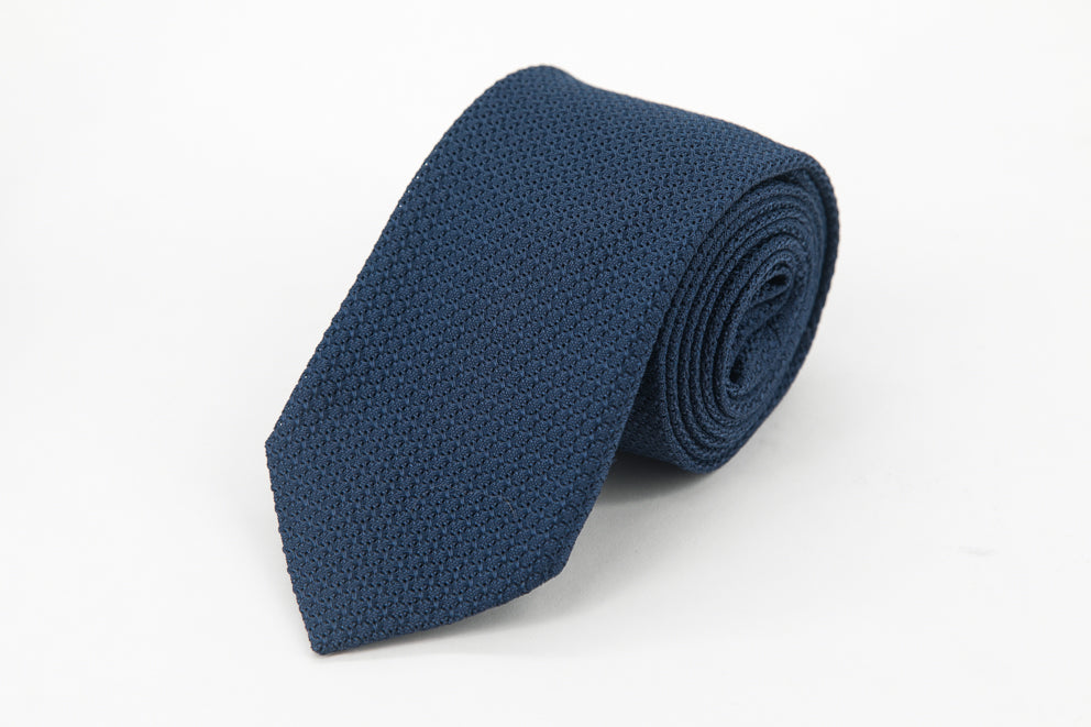 TIE - Navy Knitted