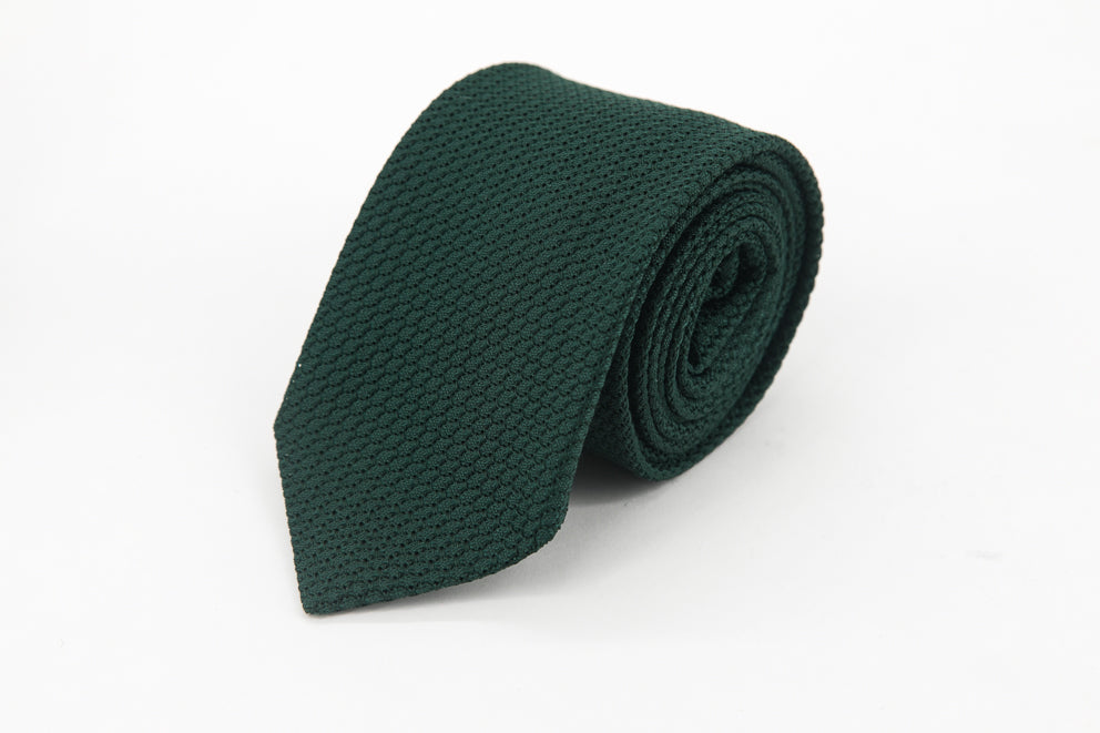 TIE - Forest Green Knitted