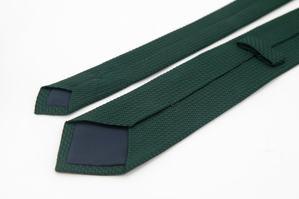 TIE - Forest Green Knitted