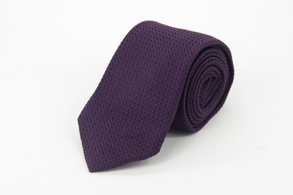 TIE - Purple Knitted