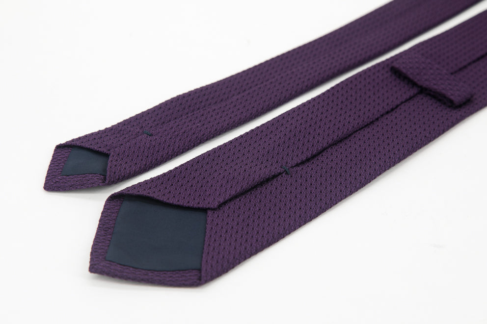 TIE - Purple Knitted