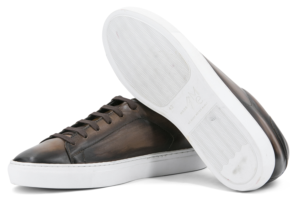 Leather Trainer │ Brown Burn-Effect [Exclusive Patina]