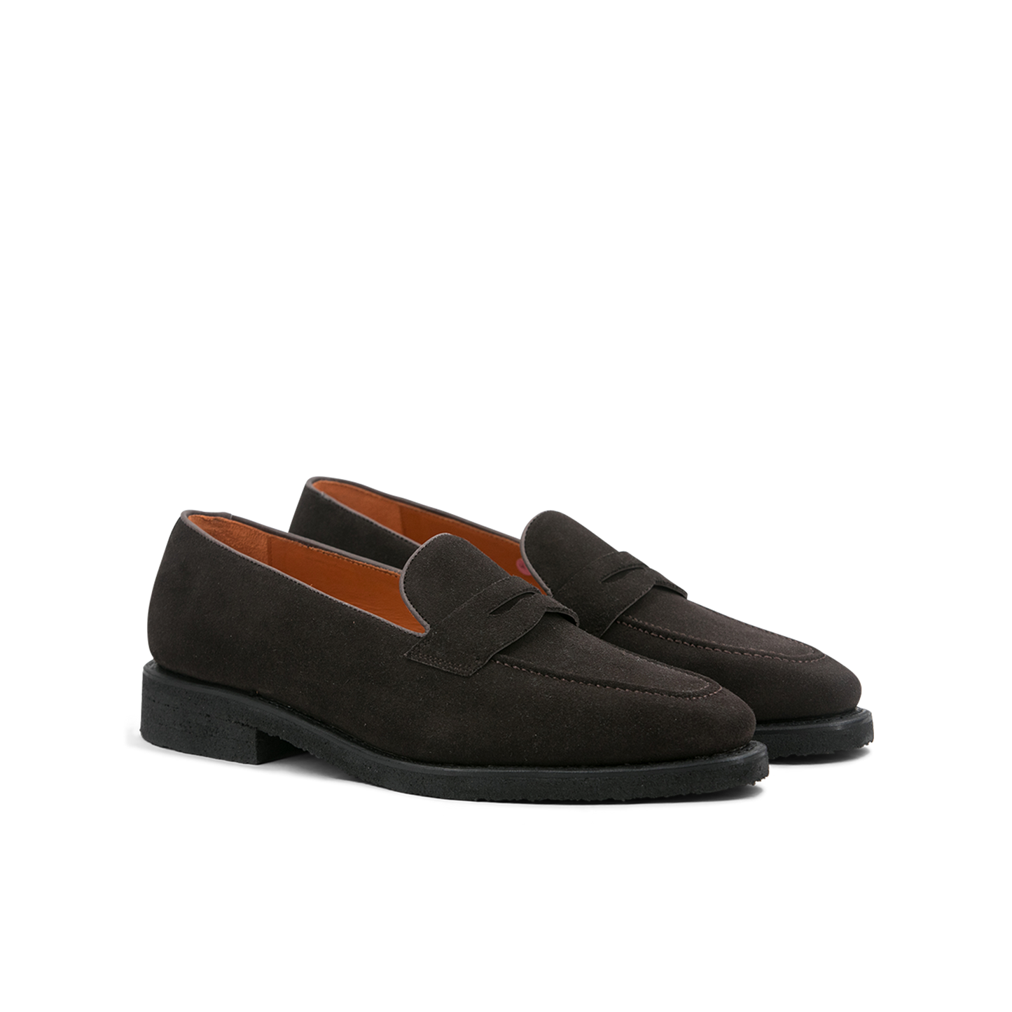 Suede Loafer Savile │ Brown with Crepe Soles