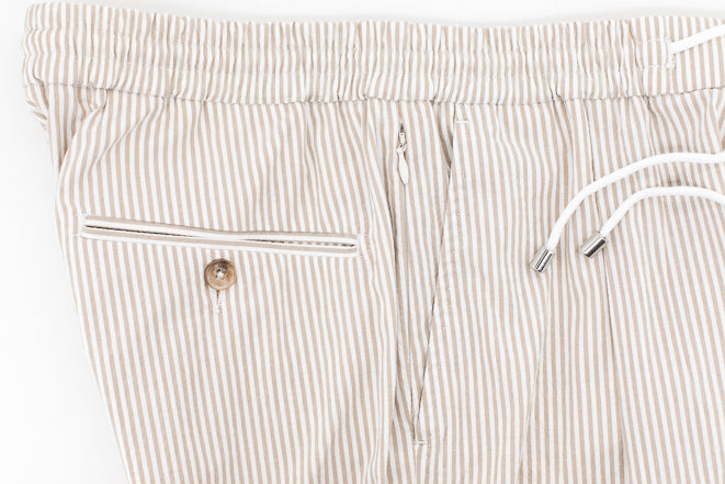 Jog Pants Sondrio │ Beige Stripes