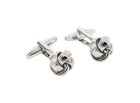 Silver Connected Rings │ Cufflinks