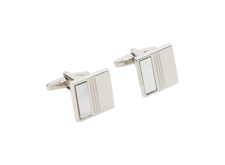 Silver Squares │ Cufflinks