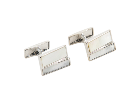 Silver Rectangles │ Cufflinks